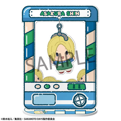 Sakamoto Days TokoToko Acrylic Figure Chara Catcher 9 cm Display (8) Mini-figures