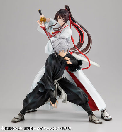 Hell´s Paradise Lucrea PVC Statues 2-Pack Gabimaru & Sagiri Yamada Asaemon 20 cm Statues