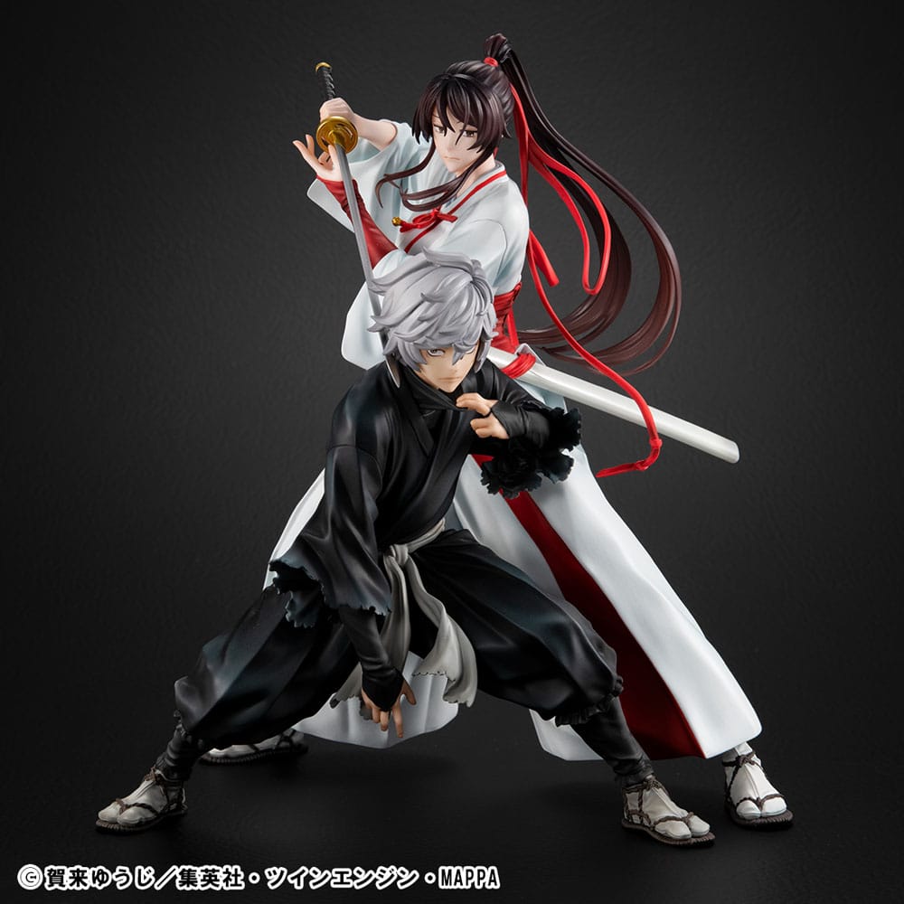 Hell´s Paradise Lucrea PVC Statues 2-Pack Gabimaru & Sagiri Yamada Asaemon 20 cm Statues