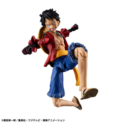 One Piece Variable Action Heroes Action Figure Monkey D. Luffy Arnament Haki 16 cm Action figures