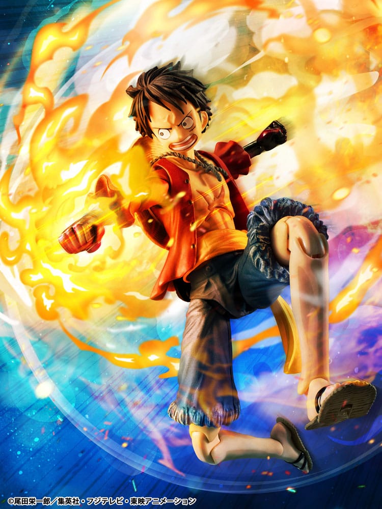 One Piece Variable Action Heroes Action Figure Monkey D. Luffy Arnament Haki 16 cm Action figures