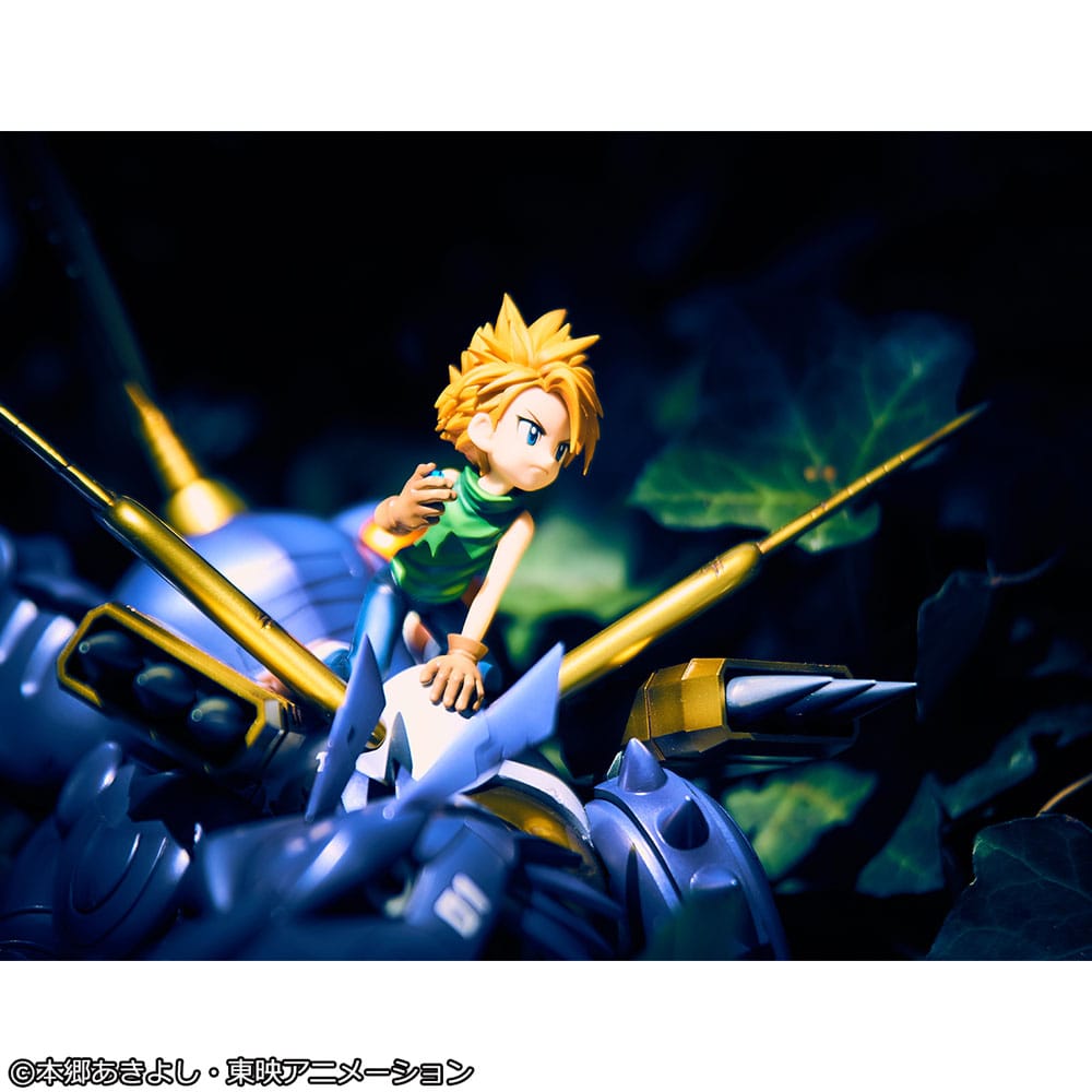 Digimon Adventure Precious G.E.M. Series PVC Statue Metal Garurumon & Ishida Yamato 30 cm Statues
