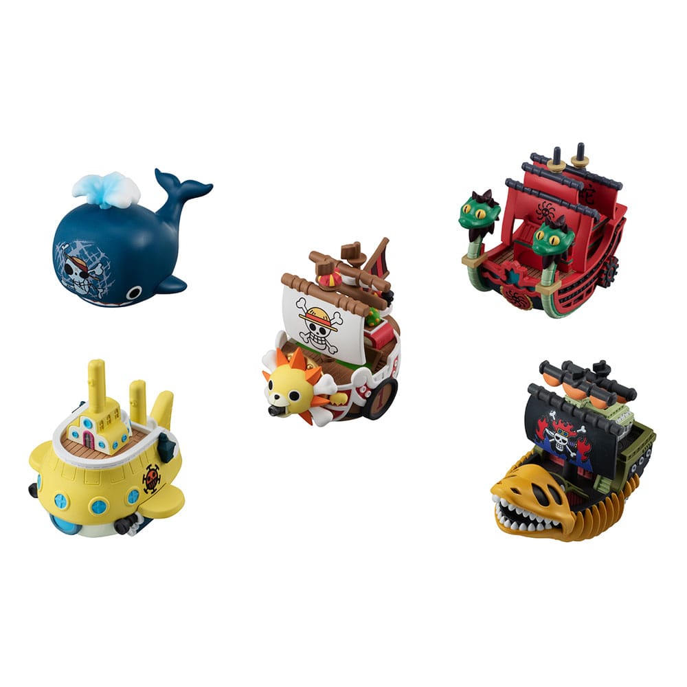 One Piece Yuracolle Series Trading Figure Grand Line Vol. 2 6 cm Assortment (6) Mini-figures