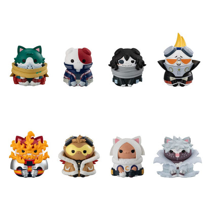 My Hero Academia Mega Cat Project Heroaca Cats No.01 3 cm Assortment (8) Mini-figures