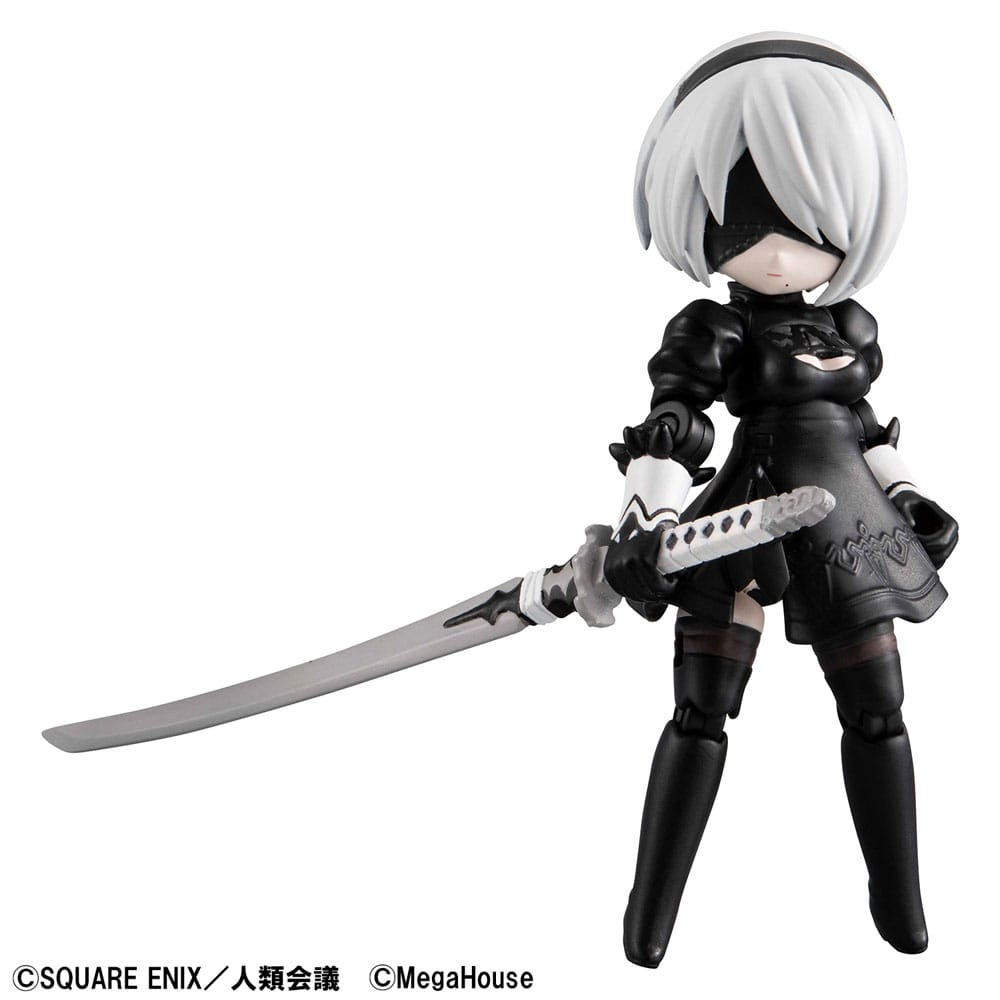 NieR: Automata Ver1.1a Desktop Army Action Figure 2B 8 cm
