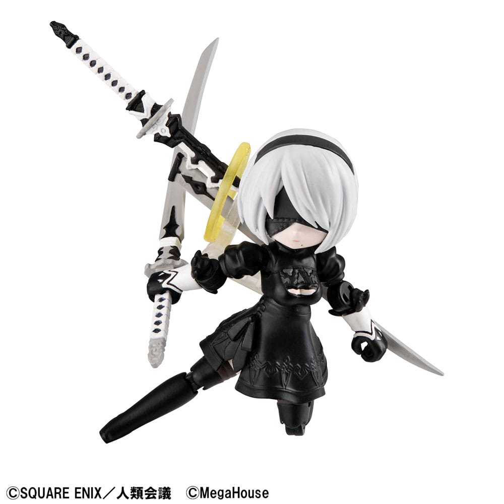 NieR: Automata Ver1.1a Desktop Army Action Figure 2B 8 cm