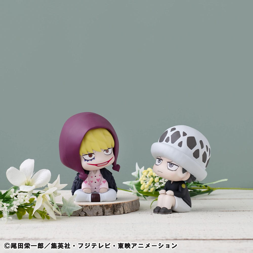 One Piece Look Up PVC Statues Trafalgar Law Childhood Ver. & Corazon 11 cm (with gift)