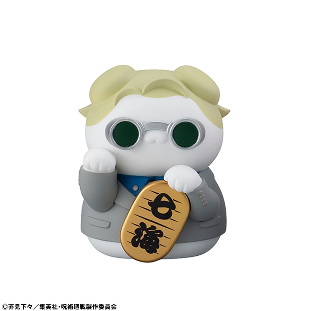 Jujutsu Kaisen Mega Cat Project Trading Figure Fortune Cats 7 cm Assortment (6) Mini-figures,Blind Boxes
