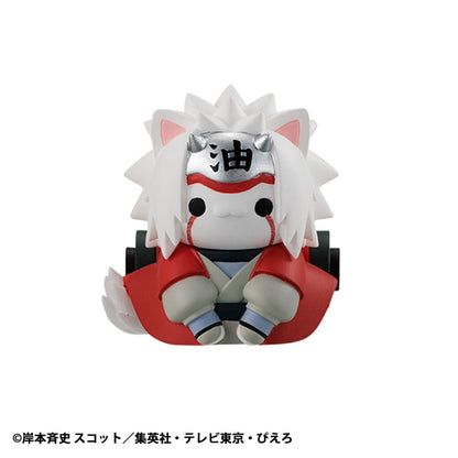 Naruto Shippuden Mega Cat Project Nyaruto! Trading Figures Come here Sasuke-kun 3 cm Assortment (8)