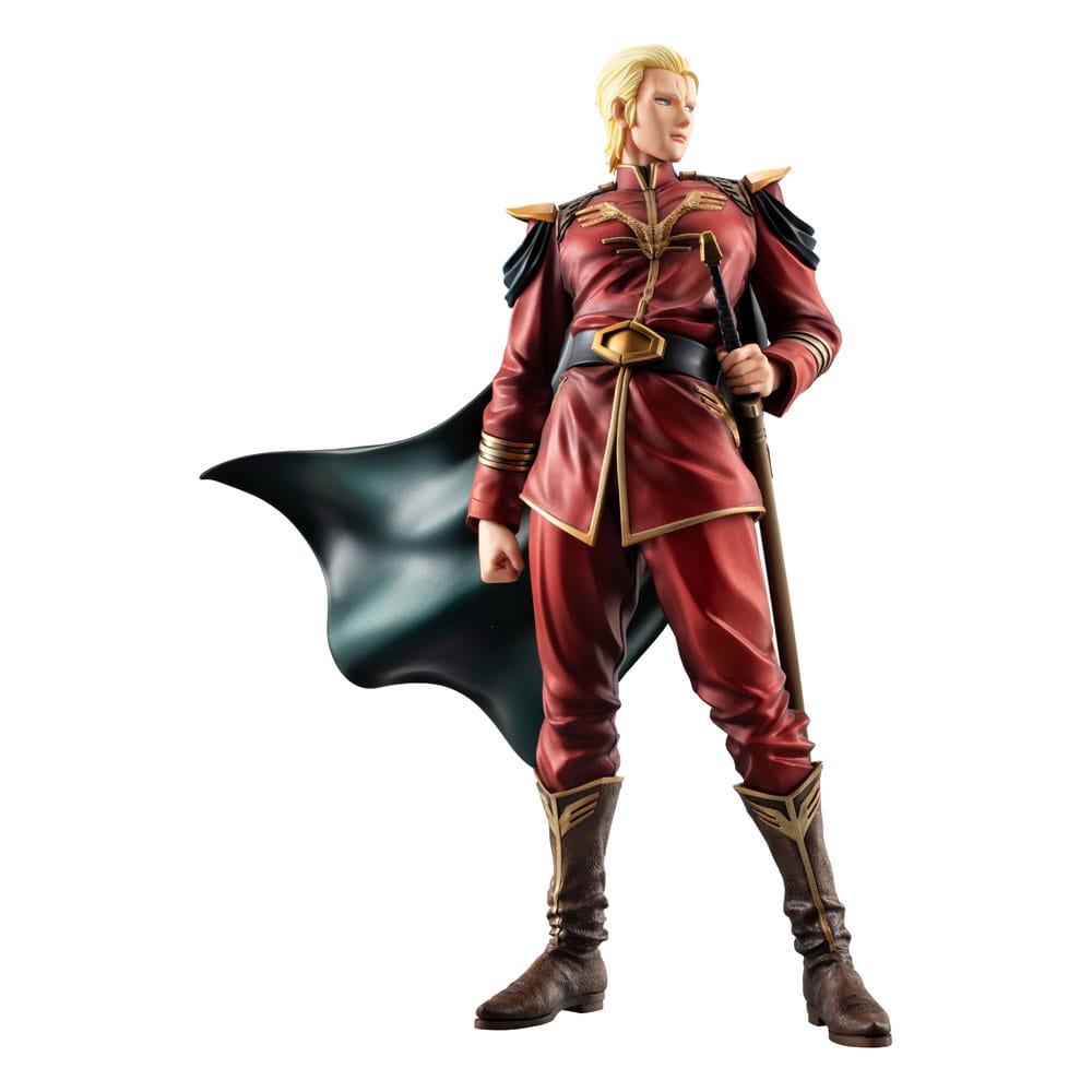 Mobile Suit Gundam GGG Statue Char´s Counterattack General Char Aznable 22 cm Statues