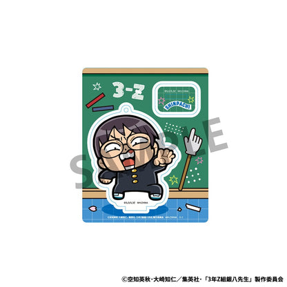 Gintama Acrylic Figure 3-Z Ginpachi Sensei x Okawabukubu the Youth 6 cm Display (8)