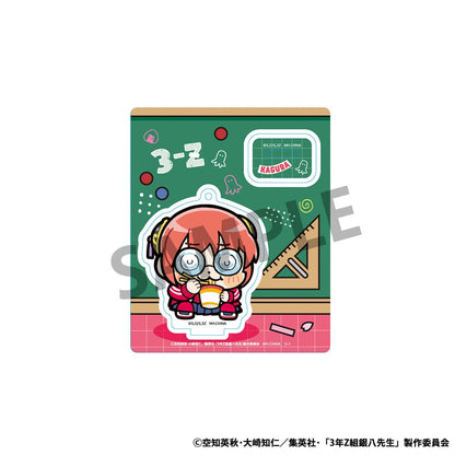 Gintama Acrylic Figure 3-Z Ginpachi Sensei x Okawabukubu the Youth 6 cm Display (8)