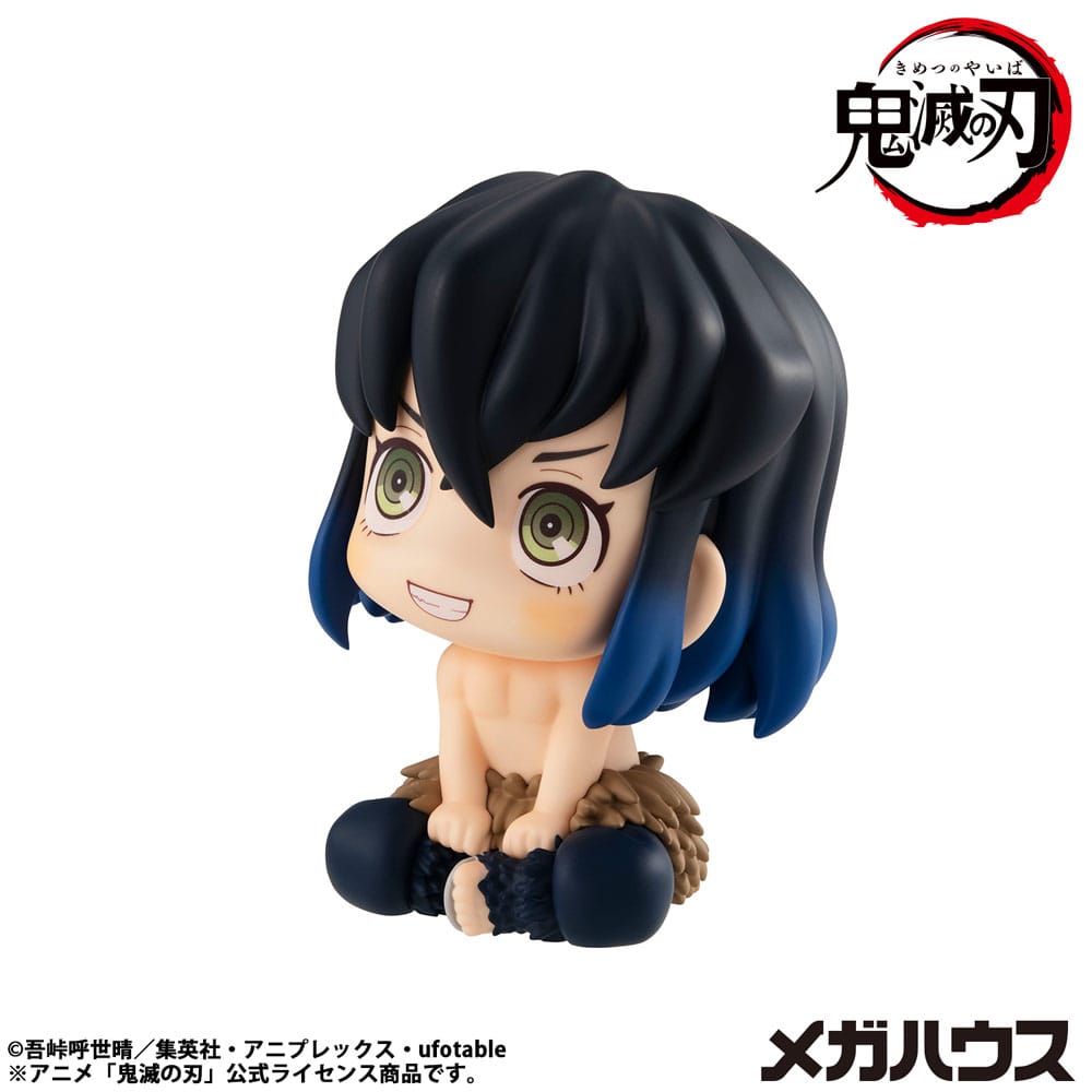 Demon Slayer Kimetsu no Yaiba Look Up PVC Statue Hashibira Inosuke 10 cm