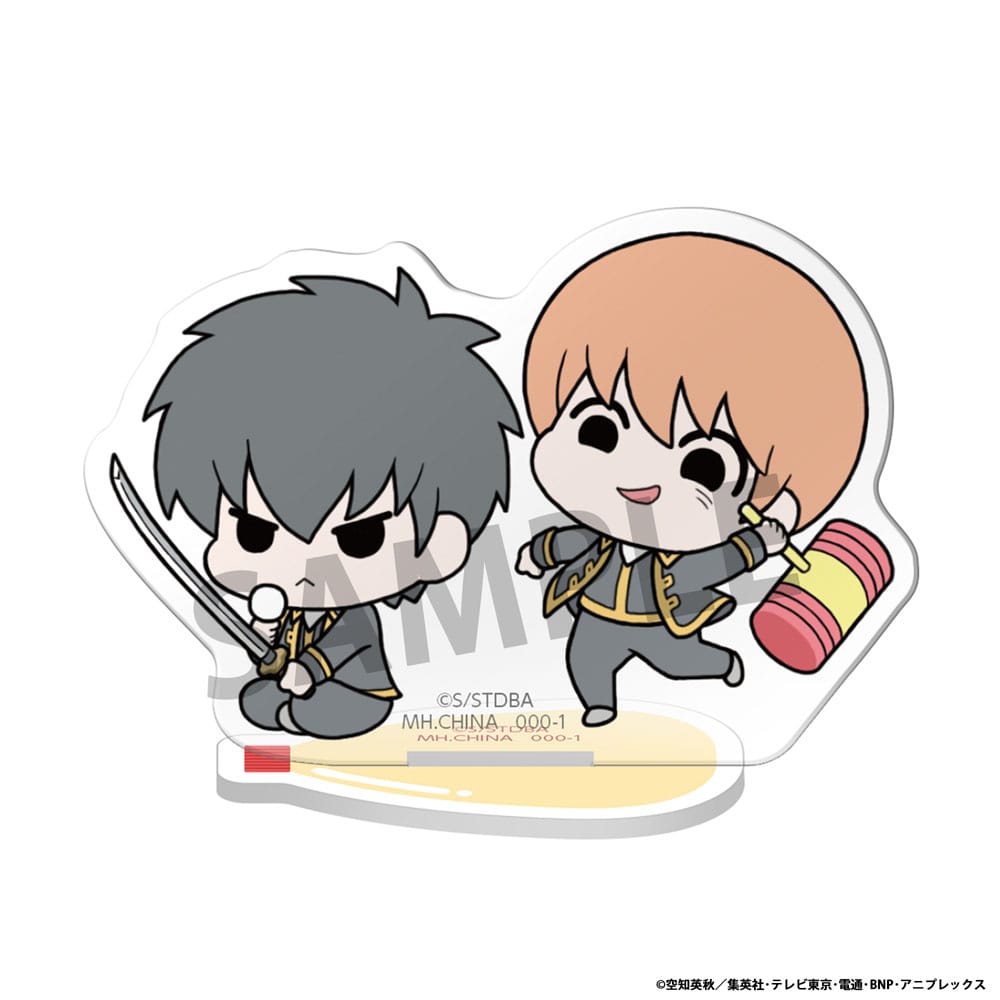 Gintama Buddycolle Acrylic Figure Gintama Vice Leader 24H 6 cm Assortment (6) Mini-figures