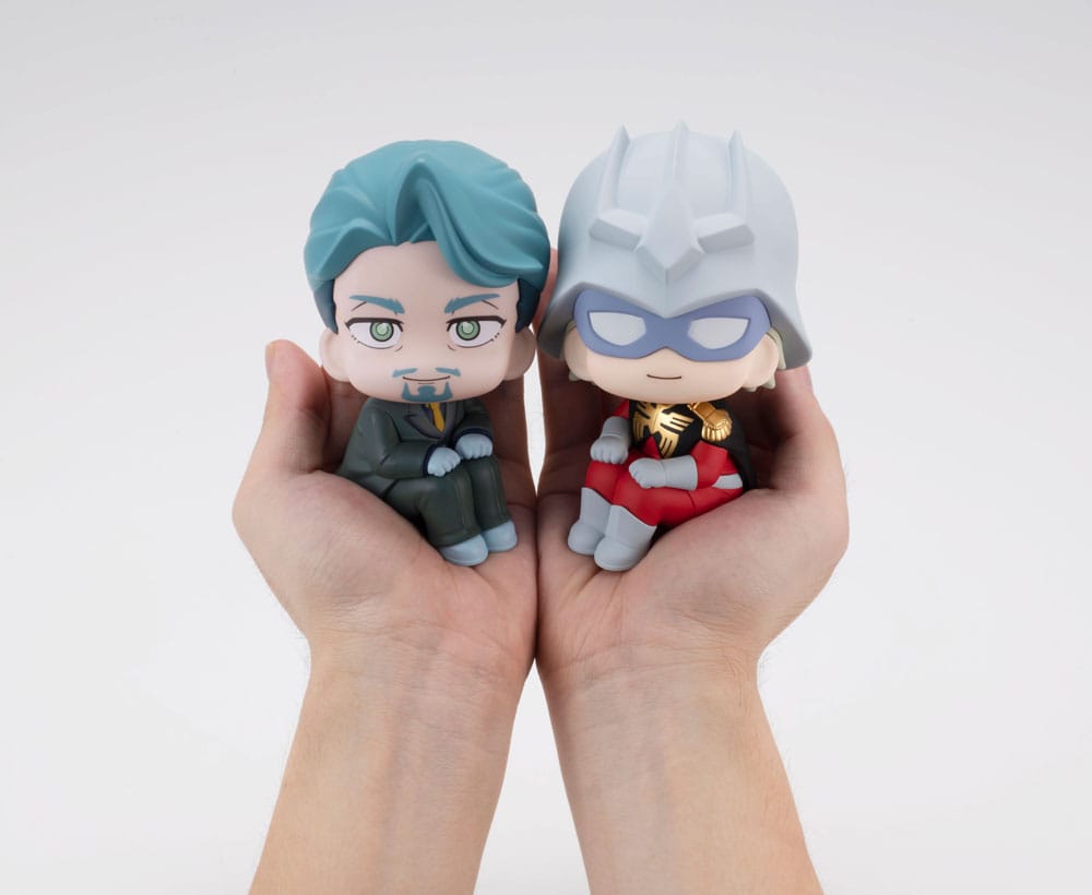 Mobile Suit Gundam GQuuuuuuX Look Up PVC Statue Challia Bull & Char Aznable (with gift) 11 cm
