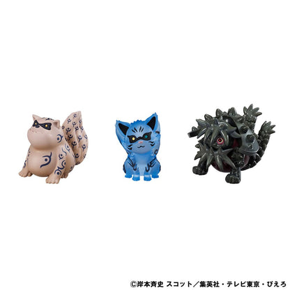 Naruto Shippuden Gaiden G.E.M. Series PVC Statue Naruto Uzumaki & Biju Set 7 cm