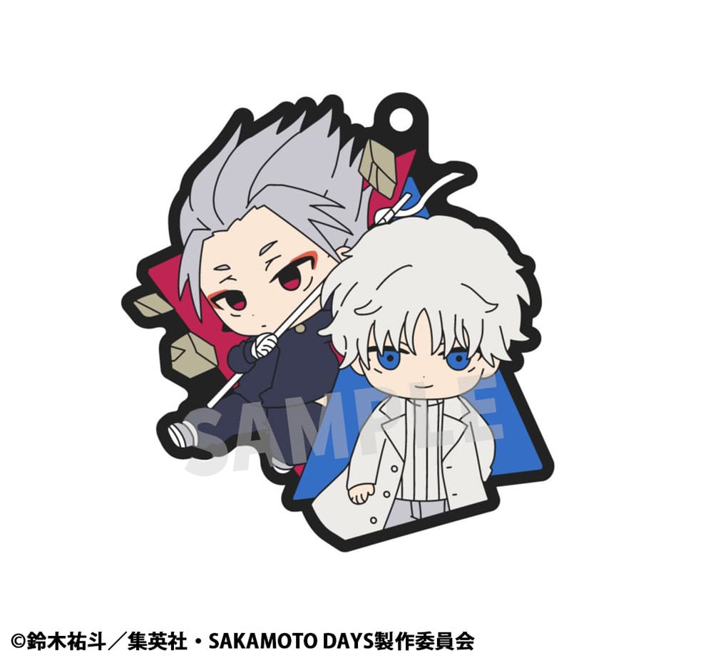 Sakamoto Days Rubber Mascot Buddycolle Rubber Charms Vol. 2 7 cm Assortment (6)