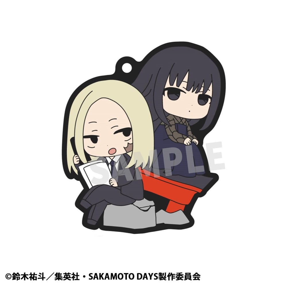 Sakamoto Days Rubber Mascot Buddycolle Rubber Charms Vol. 2 7 cm Assortment (6)