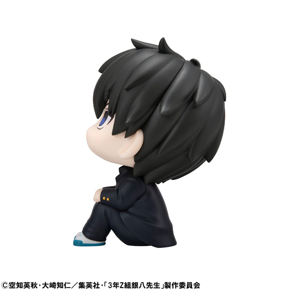 3-Z Ginpachi Sensei Look Up PVC Statue Toshiro Hijikata  11 cm