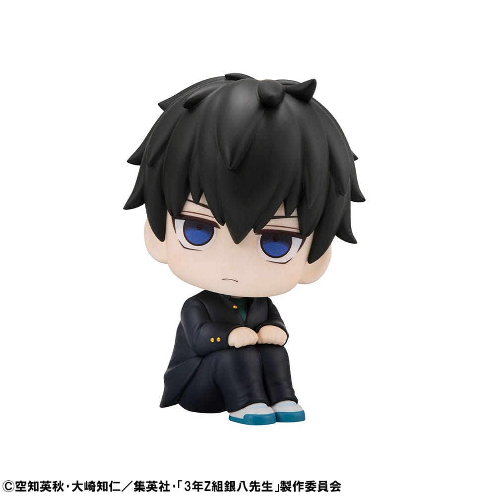 3-Z Ginpachi Sensei Look Up PVC Statue Toshiro Hijikata  11 cm