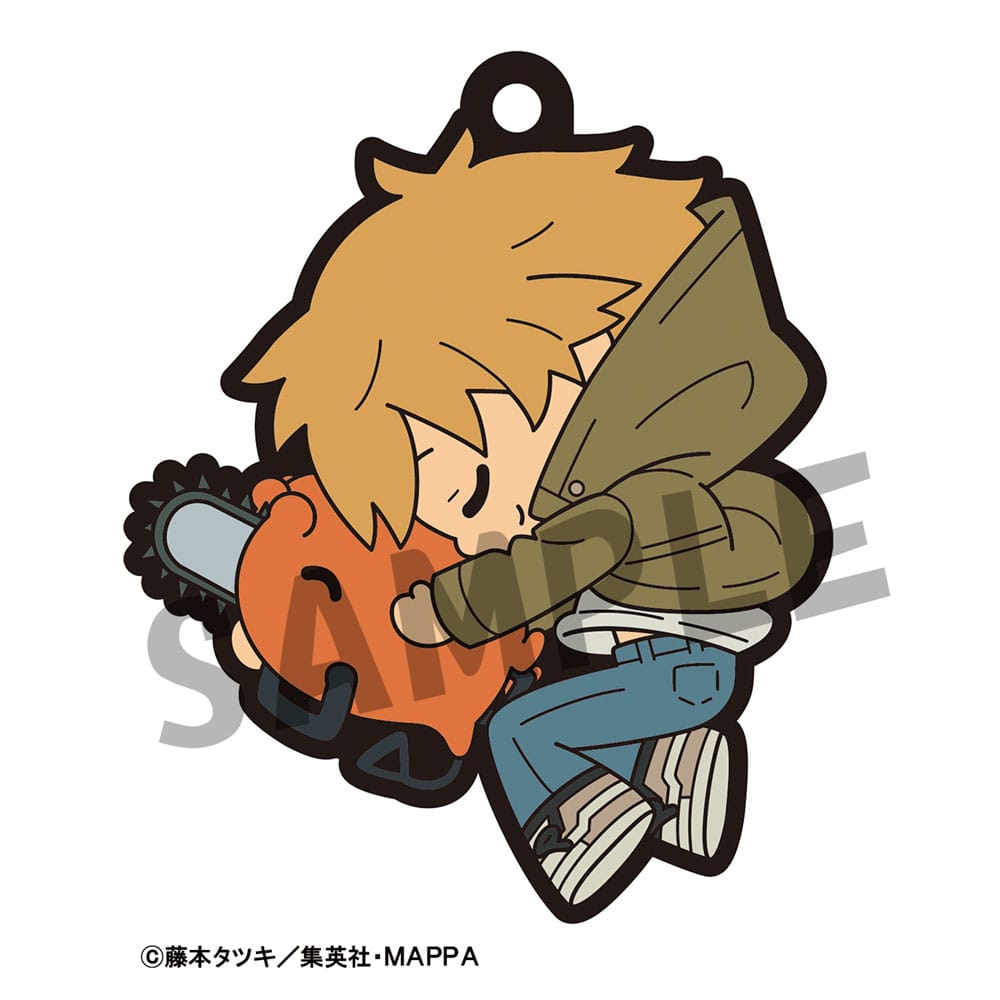 Chainsaw Man Rubber Mascot Buddycolle Rubber Charms 6 cm Assortment (6)