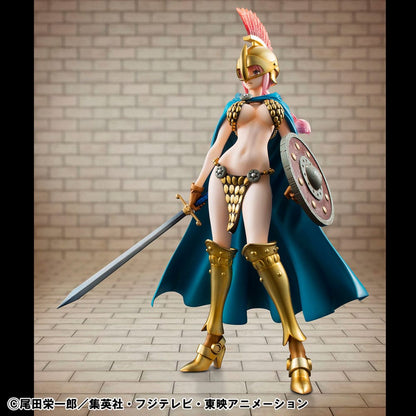 One Piece P.O.P PVC Statue Gladiator Rebecca Sailing Again Super Limited Reprint Ver. 22 cm