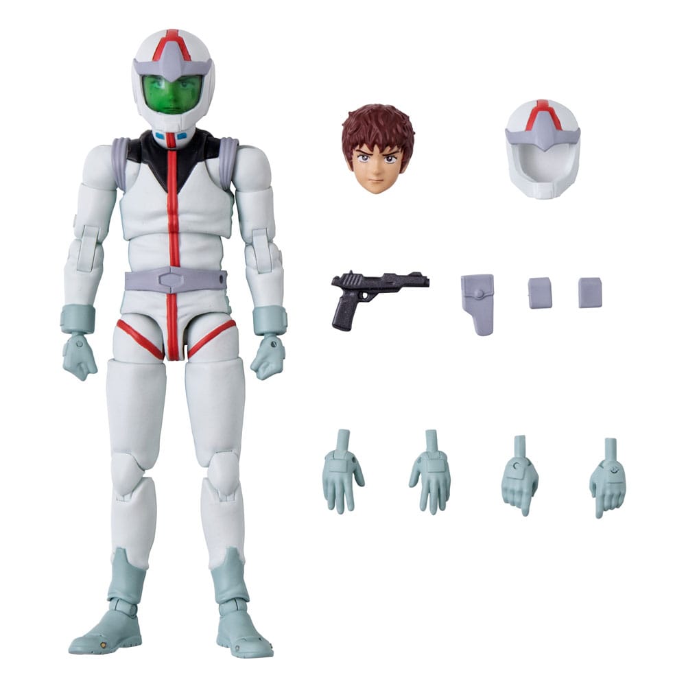 Mobile Suit Gundam G.M.G. Collection 09 Action Figure Earth Federation Amuro Ray Normal Suit Ver. 10 cm