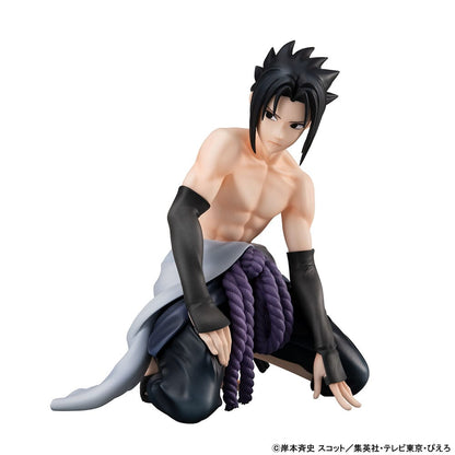 Naruto Shippuden G.E.M. Series PVC Statue Sasuke Palm Size 12 cm