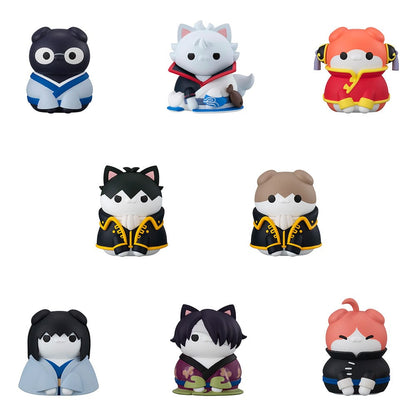 Gintama Mega Cat Project Nyantama Go Meow-Meow Edition! Trading Figures 3 cm Assortment (8) Mini-figures,Blind Boxes
