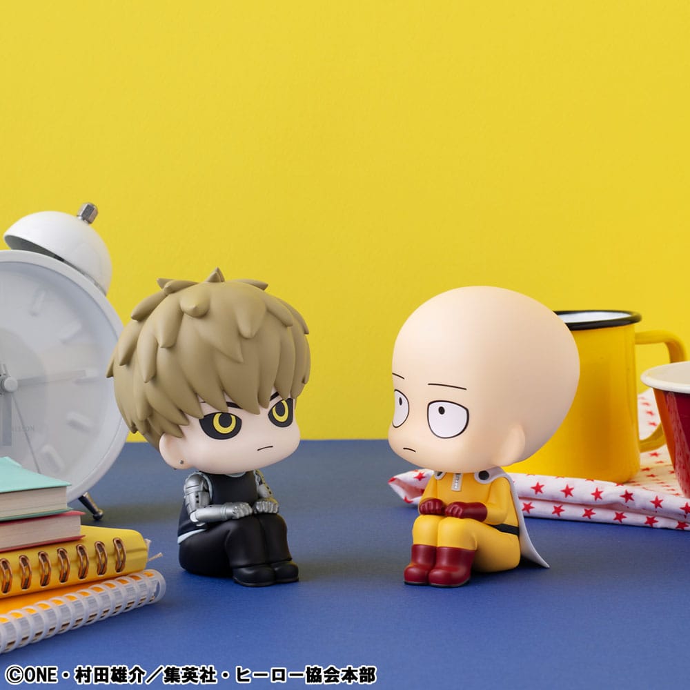 One Punch Man Look Up PVC Statue Saitama & Genos 11 cm (with gift)