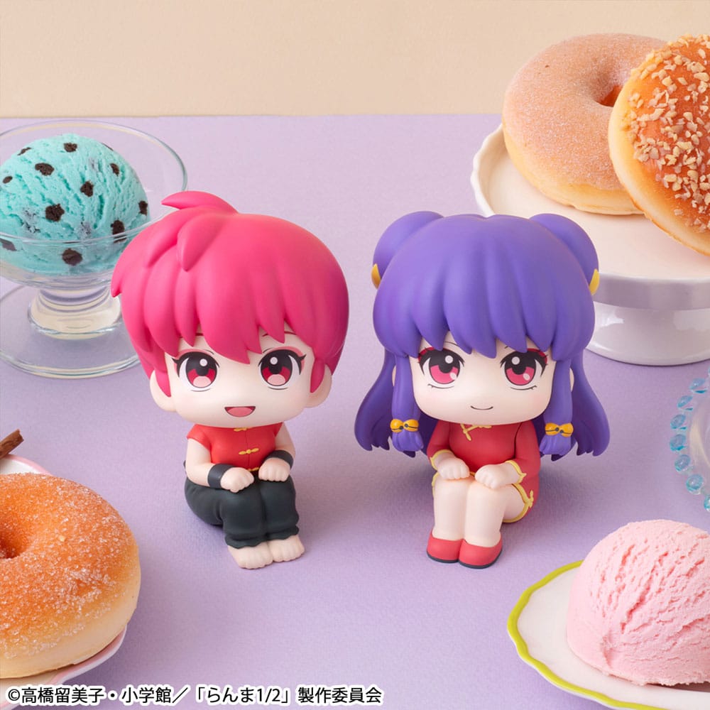 Ranma 1/2 Look Up PVC Statue Ranma & Shampoo 11 cm (with gift)