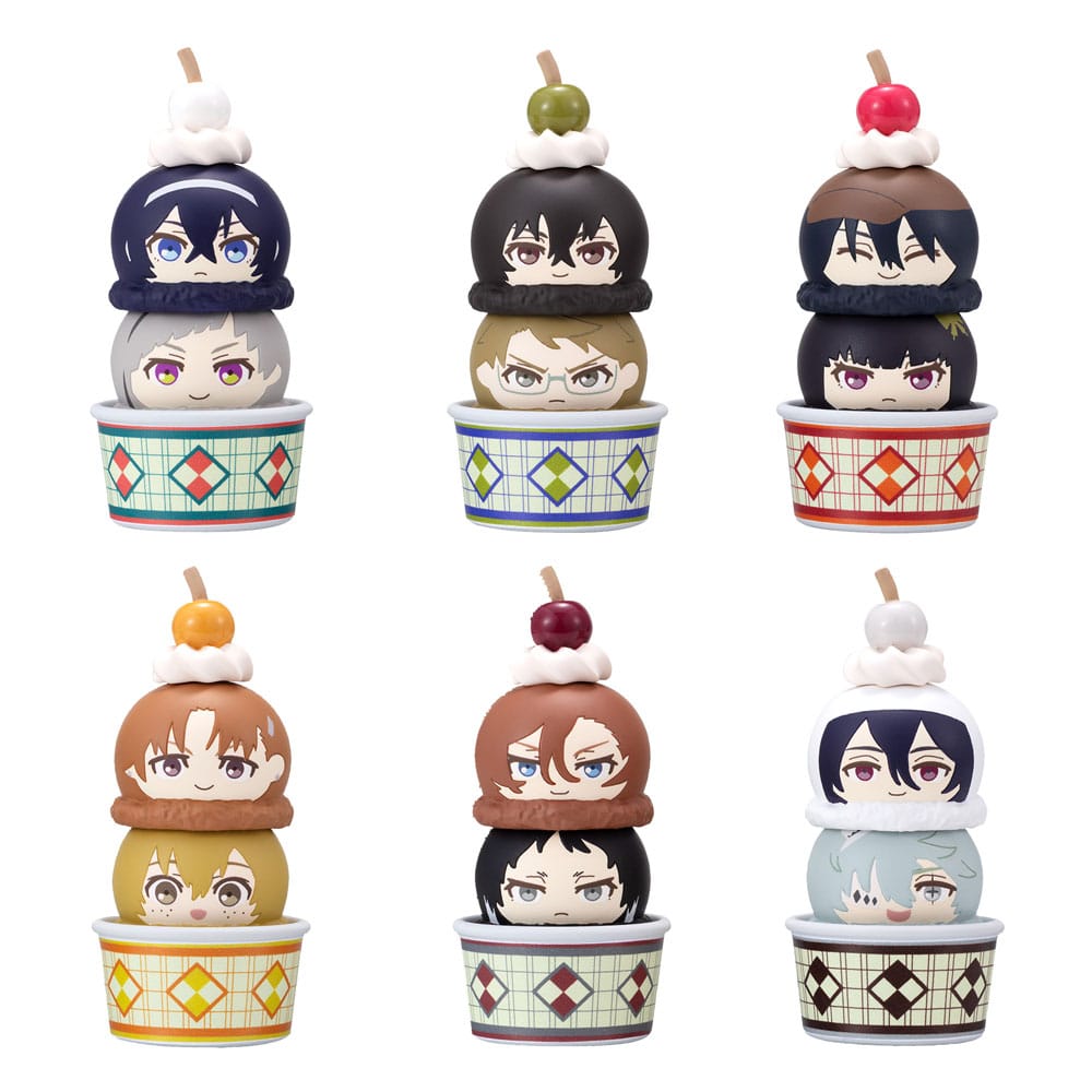 Bungo Stray Dogs Tsumichen Stack up & Change Trading Figure 8 cm Assortment (6)
