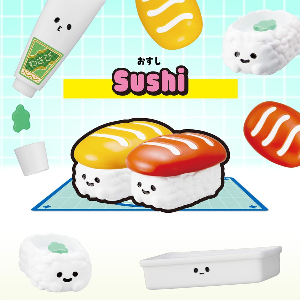 Recipeeez Mini Figure Menu 01 3 cm Assortment (4)