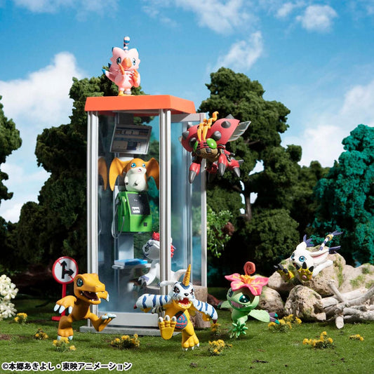 Digimon Adventure Digicolle! Series Trading Figure 5 cm Mix Assortment (8) Mini-figures,Blind Boxes