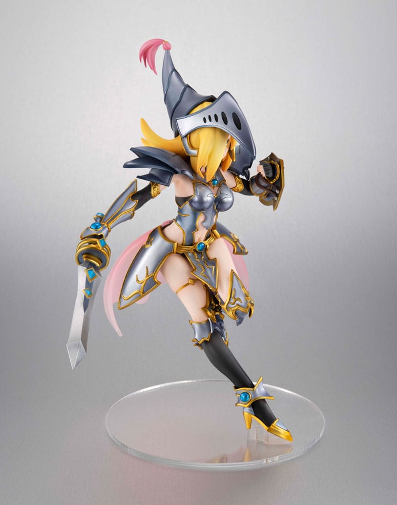Yu-Gi-Oh! Duel Monsters Monsters Chronicle Art Works PVC Statue Dark Magician Girl the Dragon Knight 22 cm