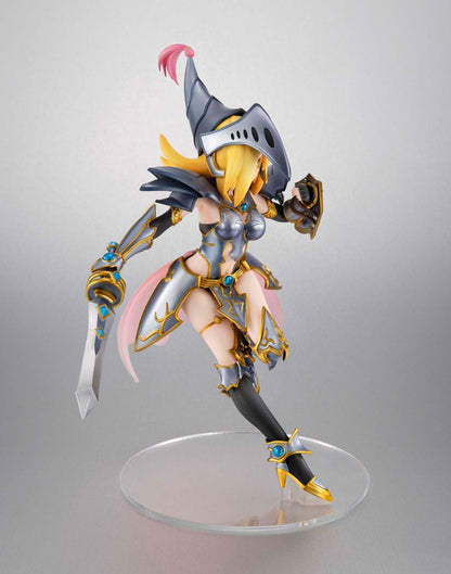 Yu-Gi-Oh! Duel Monsters Monsters Chronicle Art Works PVC Statue Dark Magician Girl the Dragon Knight 22 cm