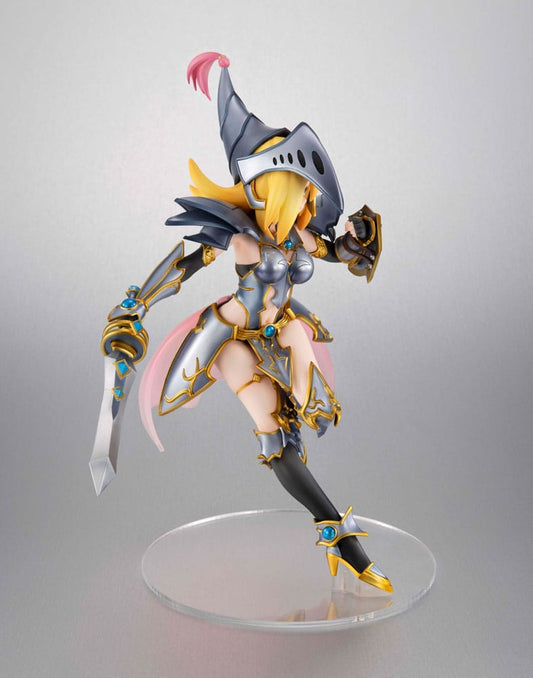 Yu-Gi-Oh! Duel Monsters Monsters Chronicle Art Works PVC Statue Dark Magician Girl the Dragon Knight 22 cm