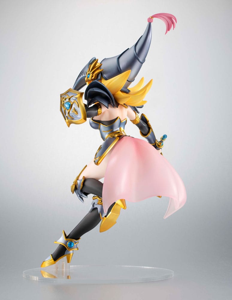 Yu-Gi-Oh! Duel Monsters Monsters Chronicle Art Works PVC Statue Dark Magician Girl the Dragon Knight 22 cm