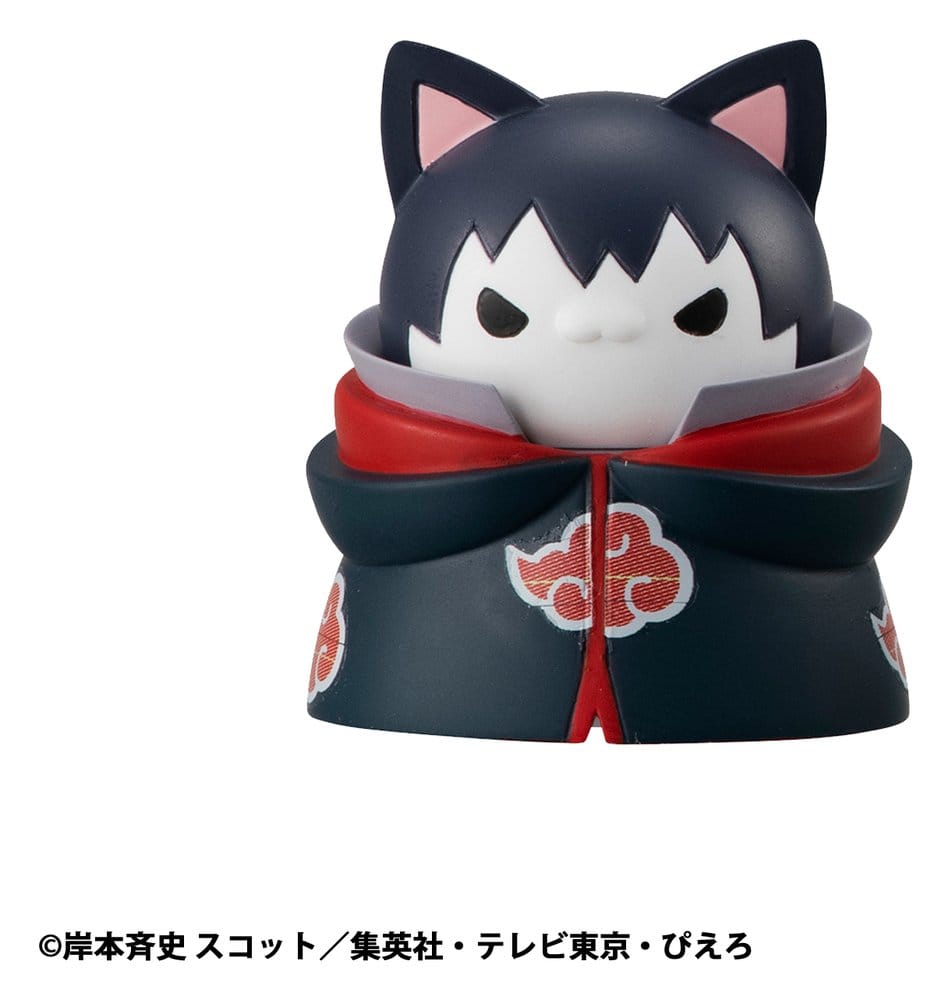 Naruto Shippuden Mega Cat Project Trading Figure Defense Battle of Village of Konoha! 3 cm Nyaruto! Blind Box Assortment (8) (re-run)