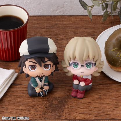 Tiger & Bunny Look Up PVC Statues Kaburagi T Kotetsu & Barnaby Brooks Jr. Set (with gift) 11 cm Statues