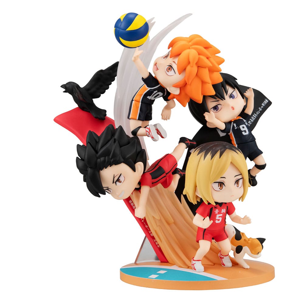 Haikyu!! FigUnity PVC Mini Statue 16 cm Mini-figures