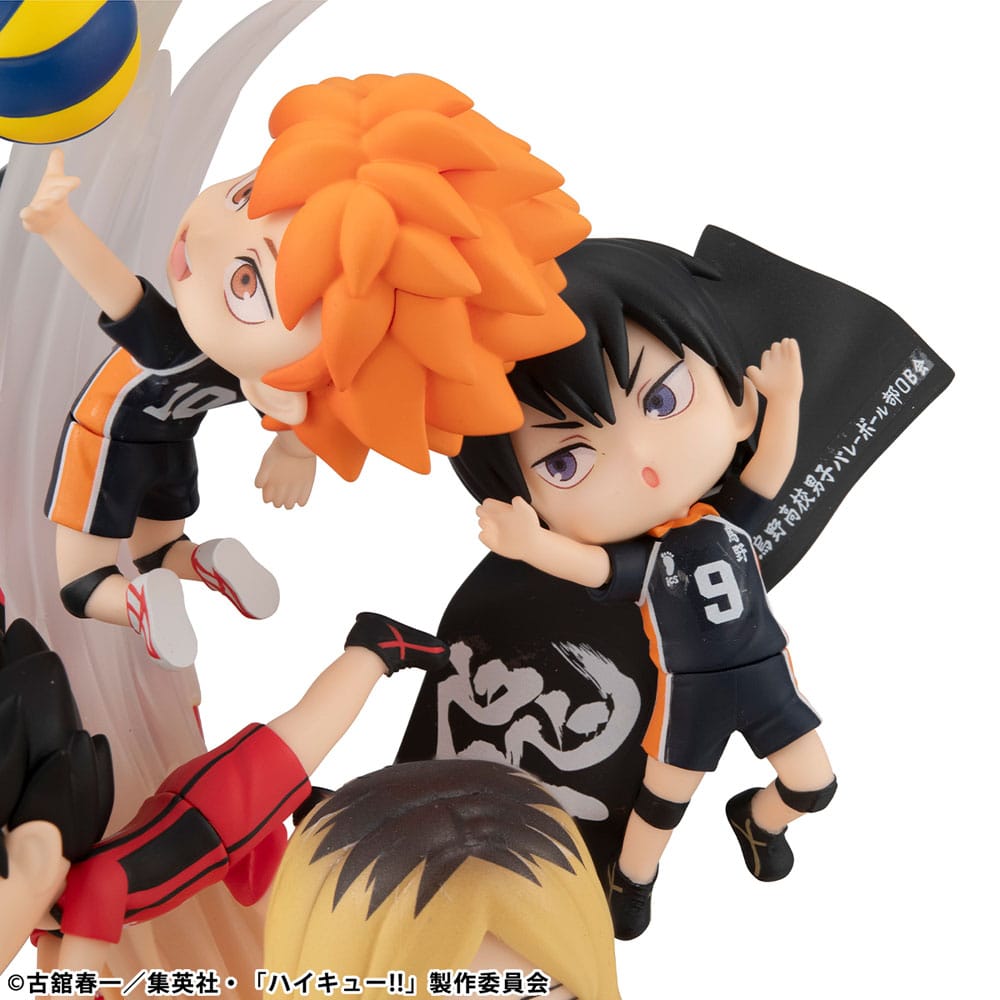 Haikyu!! FigUnity PVC Mini Statue 16 cm Mini-figures
