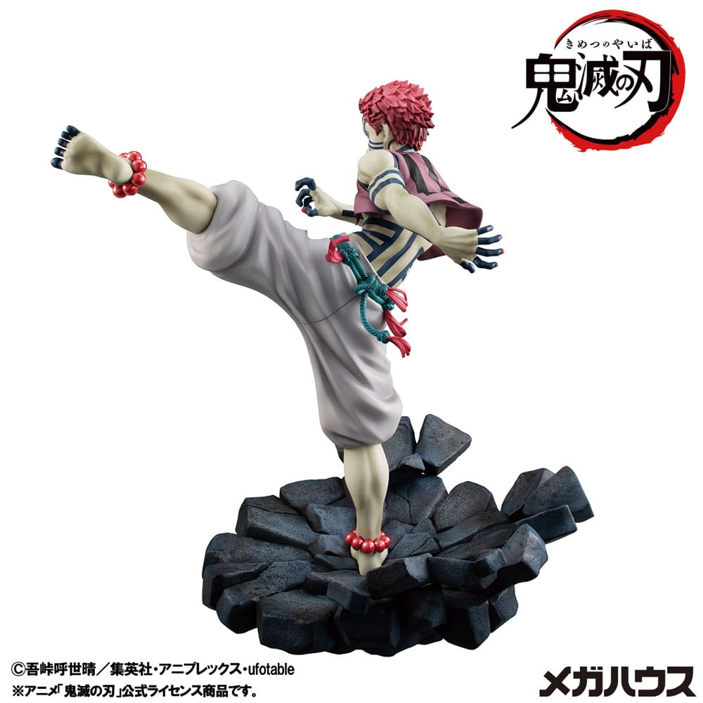 Demon Slayer Kimetsu no Yaiba G.E.M. PVC Statue Upper Three Akaza 19 cm Statues