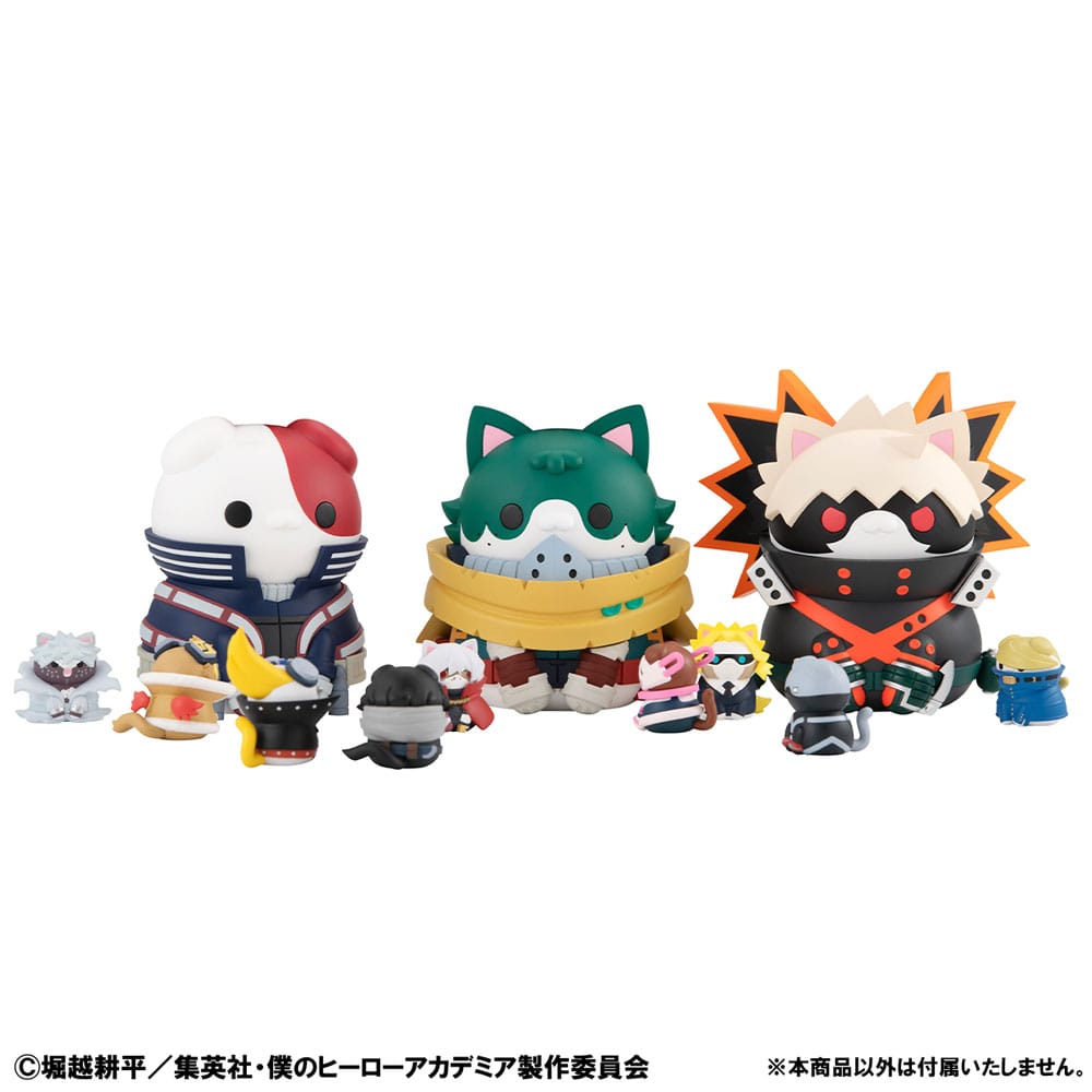 My Hero Academia Mega Cat Project Nyanto! The Big Heroaca Cats Series Series Trading Figure Katsuki Bakugo 12 cm