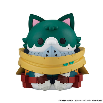 My Hero Academia Mega Cat Project Nyanto! The Big Heroaca Cats Series Trading Figure 3-Pack Izuku Midoriya & Katsuki Bakugo & Shoto Todoroki 12 cm