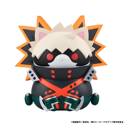 My Hero Academia Mega Cat Project Nyanto! The Big Heroaca Cats Series Trading Figure 3-Pack Izuku Midoriya & Katsuki Bakugo & Shoto Todoroki 12 cm