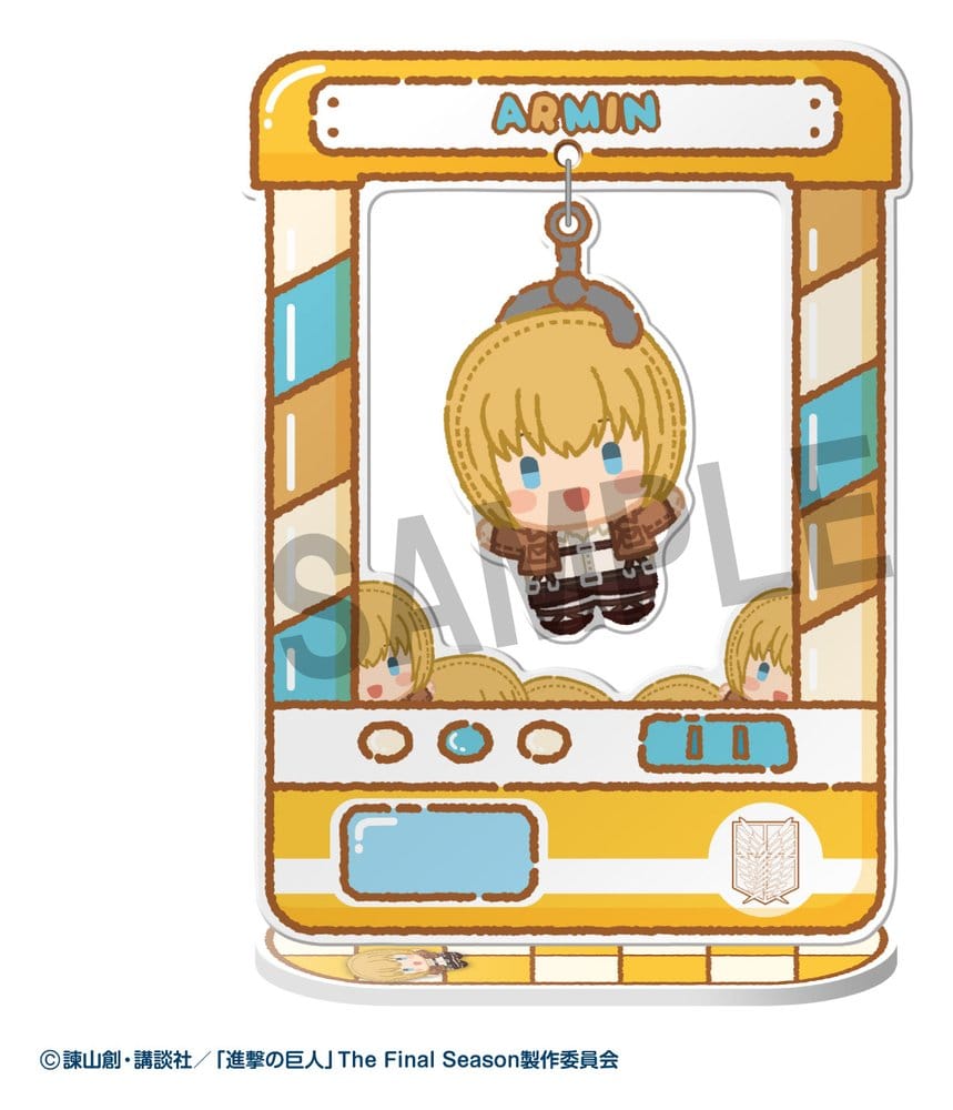 Attack on Titan Acrylic Figure Chara Catcher 9 cm Blind Box Display (8)