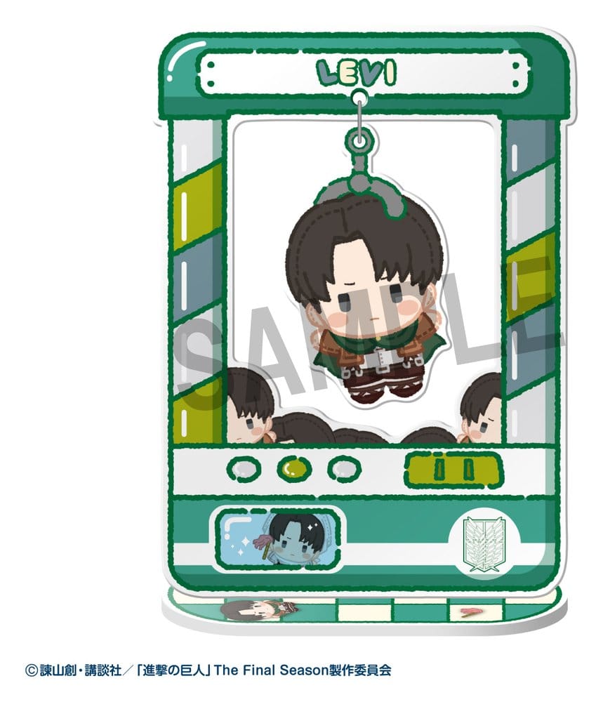 Attack on Titan Acrylic Figure Chara Catcher 9 cm Blind Box Display (8)