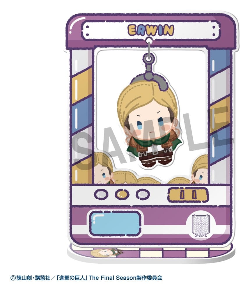 Attack on Titan Acrylic Figure Chara Catcher 9 cm Blind Box Display (8)