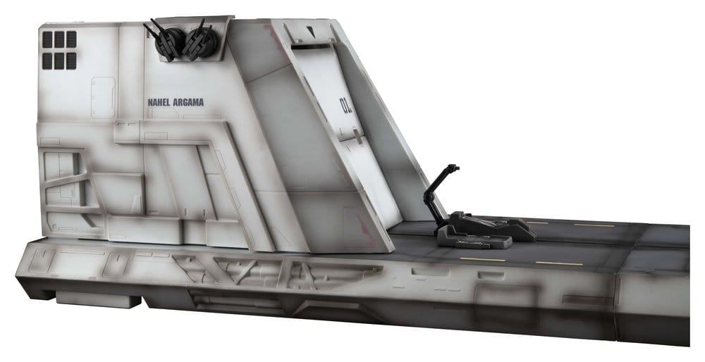 Gundam Unicorn Realistic Model Series Diorama 1/144 Scale Nahel Argama Catapult Deck (UC ver.) 138 cm